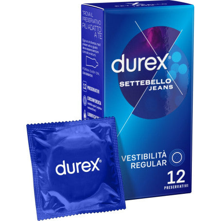 Preservativi Durex jeans 12 PEZZI
